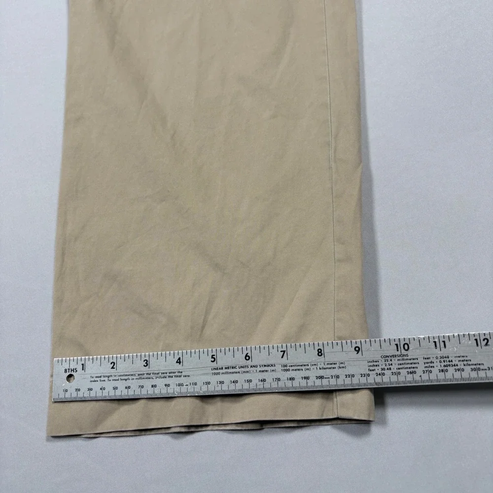 Polo Ralph Lauren Prospect Pant Mens 46x32 Tan Khaki Cotton Chino Big & Tall
